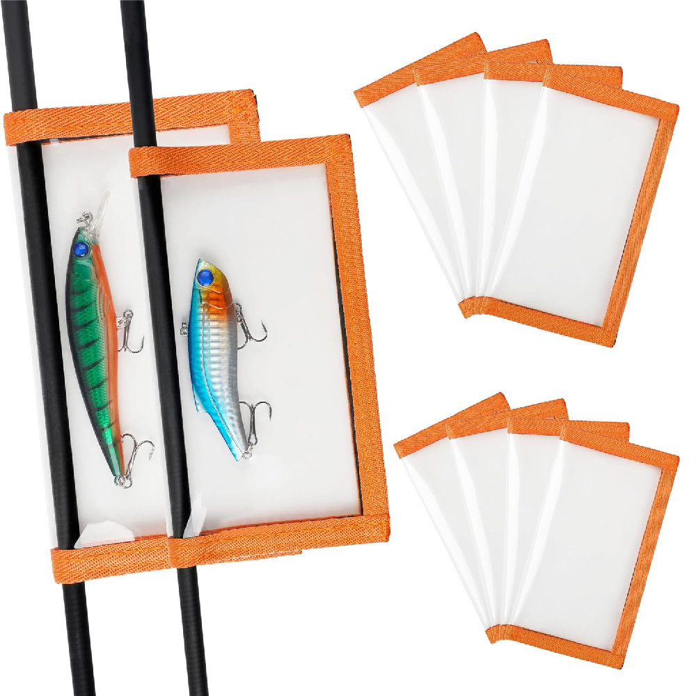 Fishing Equipment Shop - 4Pcs Fishing Lure Wraps Durable Clear