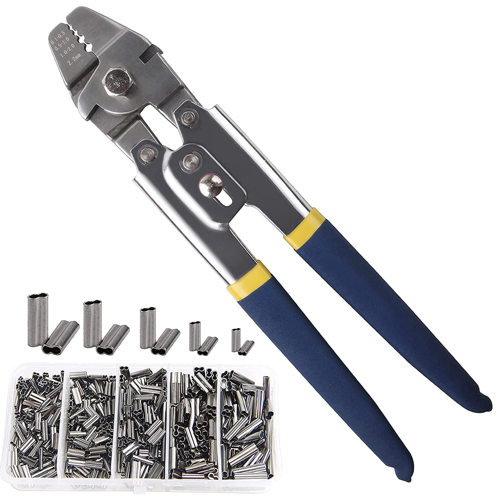 Fishing Equipment Shop - 300pcs Crimp Fishing Sleeves Set With