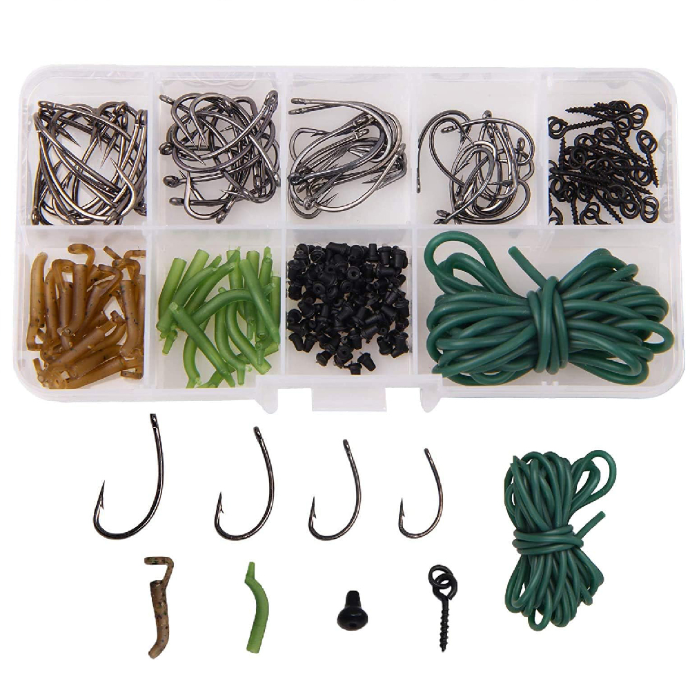 Fishing Equipment Shop - 121pcs Carp Fishing Rigs kit Carp