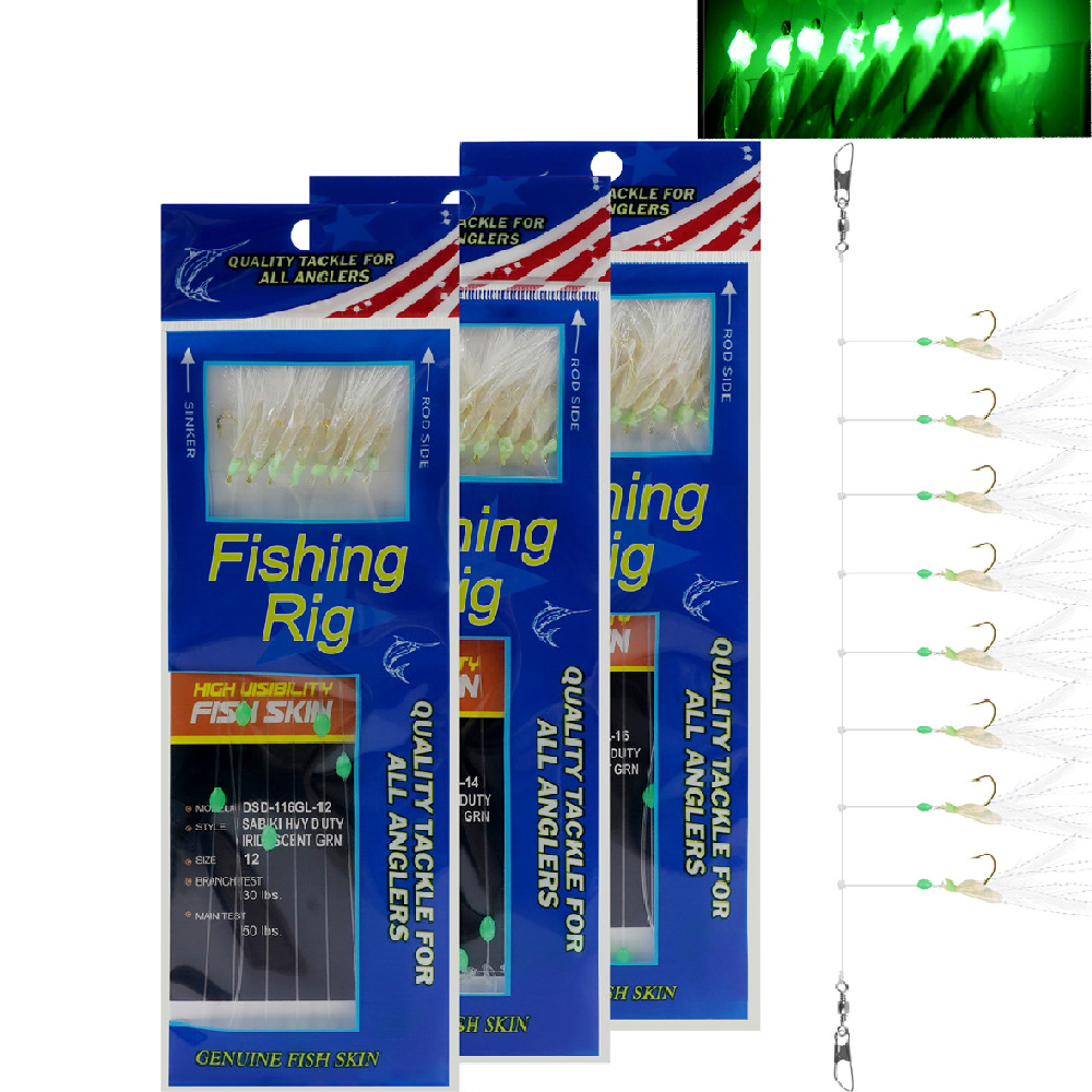 Fishing Equipment Shop - 24Pcs=3Packs 8 in 1 Feather Fishing