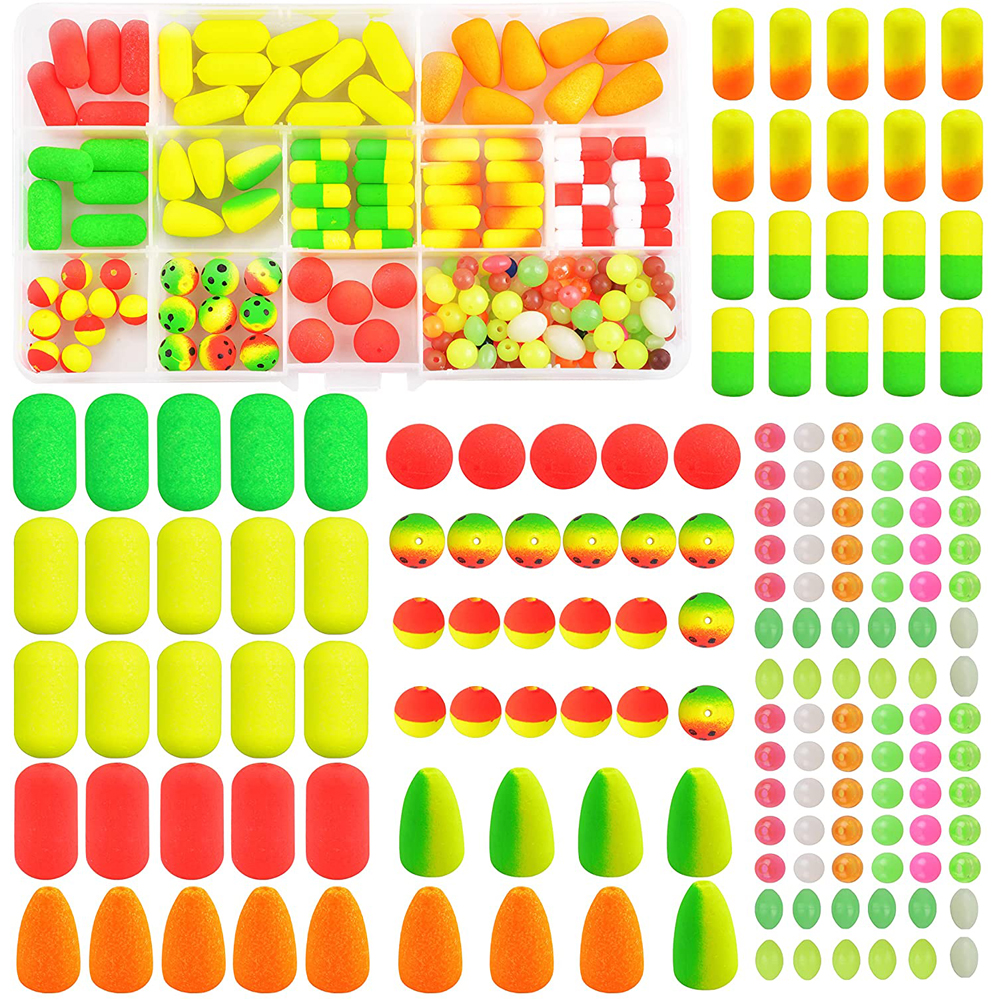 Fishing Equipment Shop - 138Pcs Pompano Rigs Floats Beads Kit