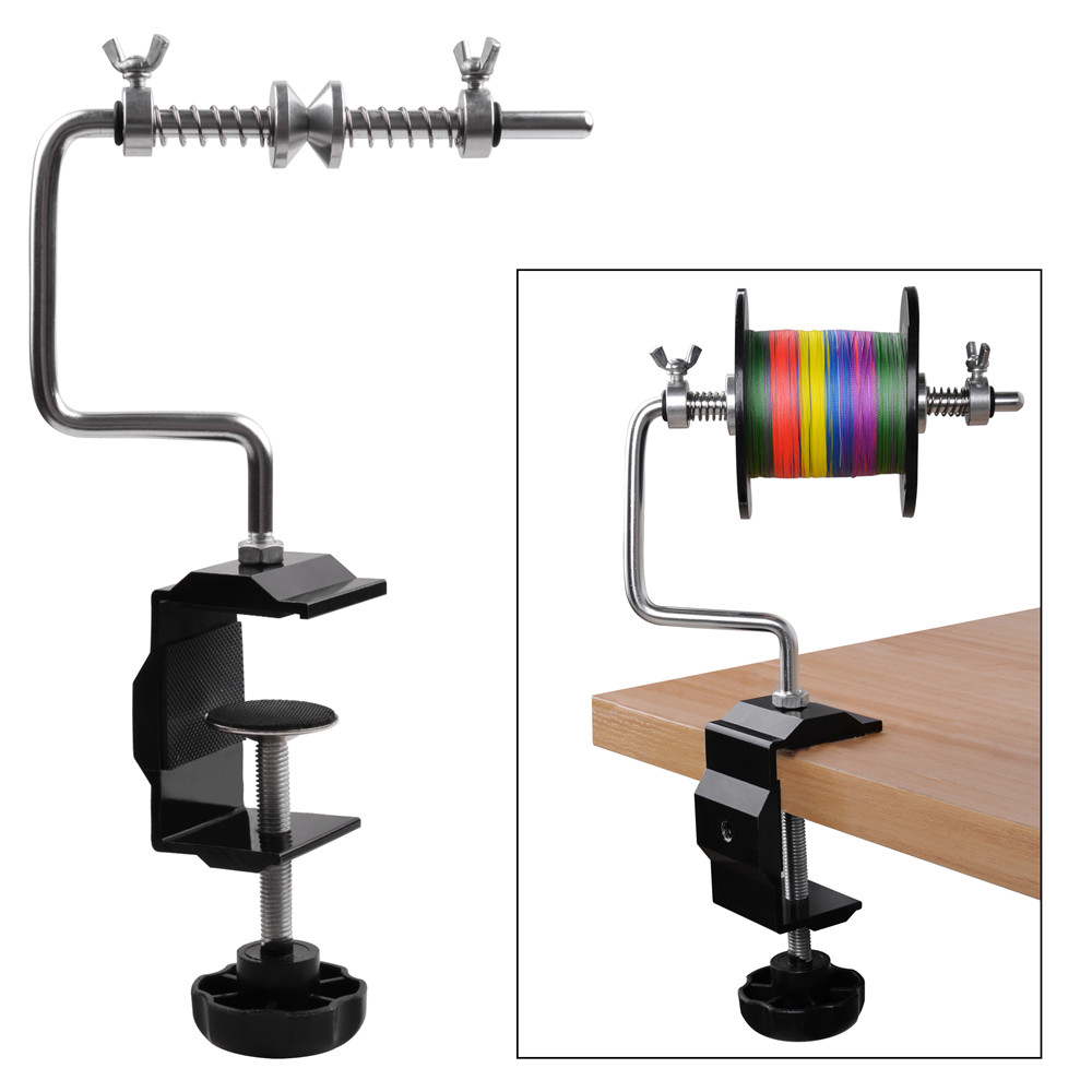 Fishing Equipment Shop - Protable Fishing Line Winder with Clamp-Adjustable