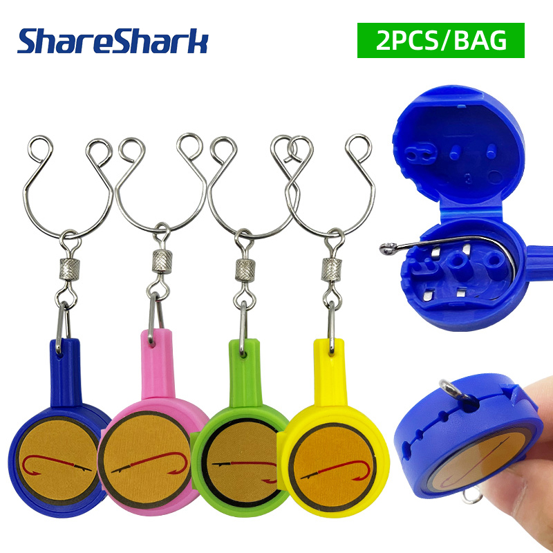 Fishing Equipment Bag - ShareShark 2pcs/bag Fast Knot Tying Tool