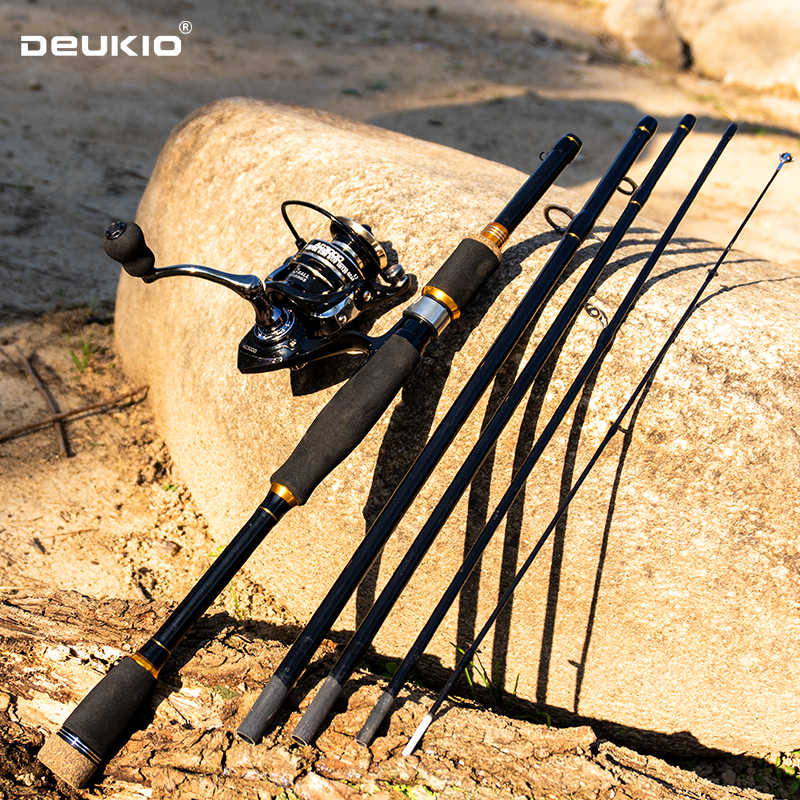 Fishing Equipment Europe - DEUKIO Fishing Rod Reel Combo 1.8