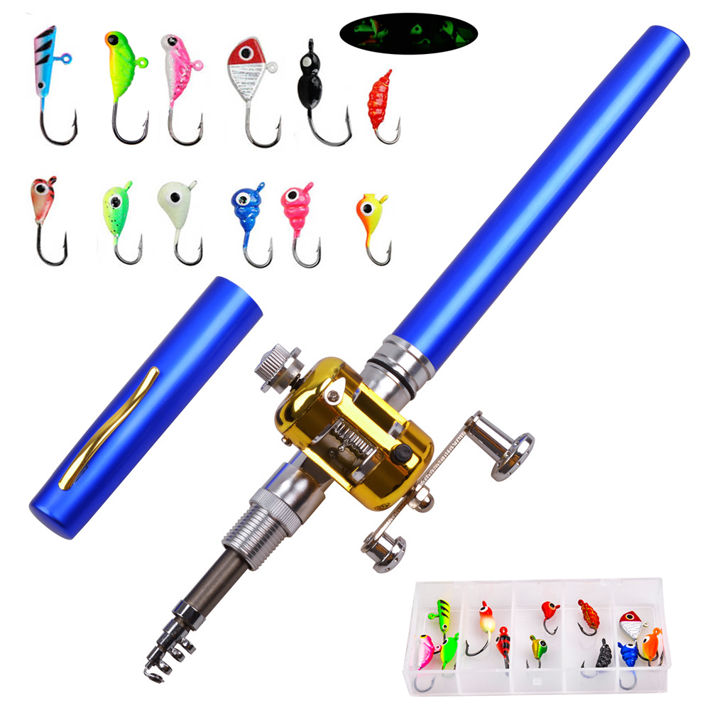 Fishing Equipment Shop - Mini ice fishing rod Combo with