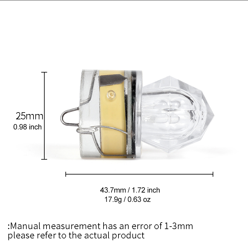 10 Pieces/Pack LED Deep-Sea Lu - Fishing Equipment In English recension och pris