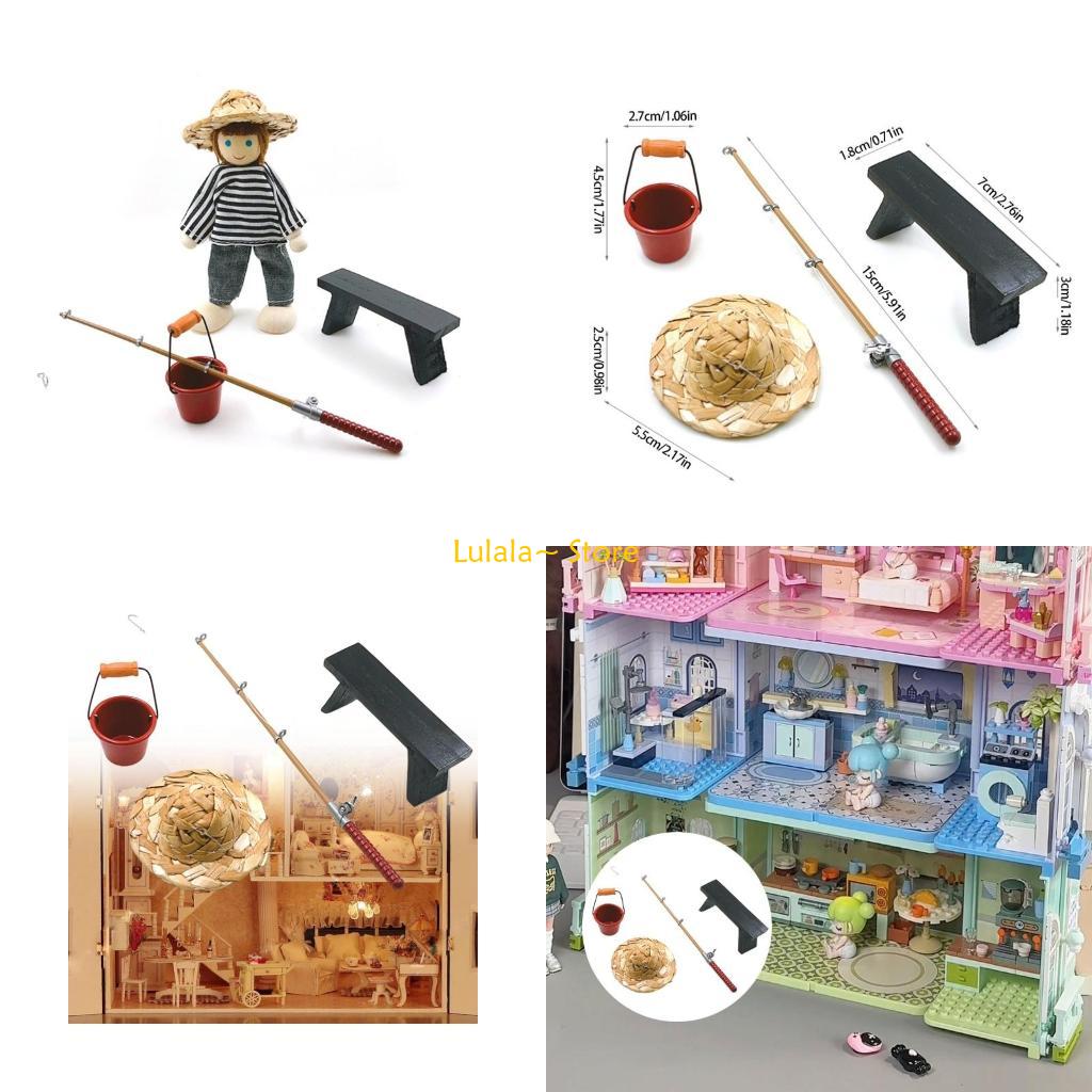 Y4QA 1/12 Model Fishing Equipm - Fishing Equipment Europe recension och pris