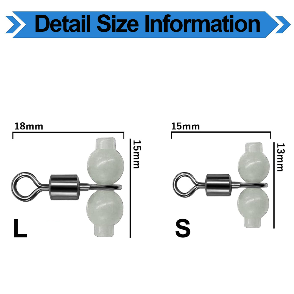30Pcs 3 Way Swivels Fishing Co - Fishing Equipment Shop recension och pris