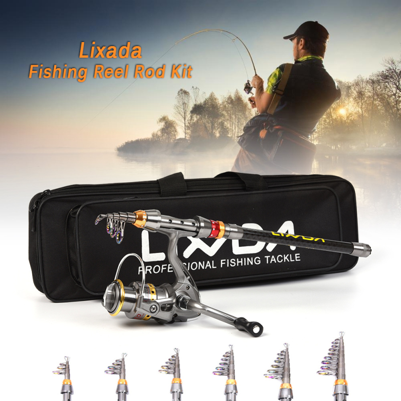 Lixada Telescopic Fishing Rod  - Fishing Equipment Europe recension och pris