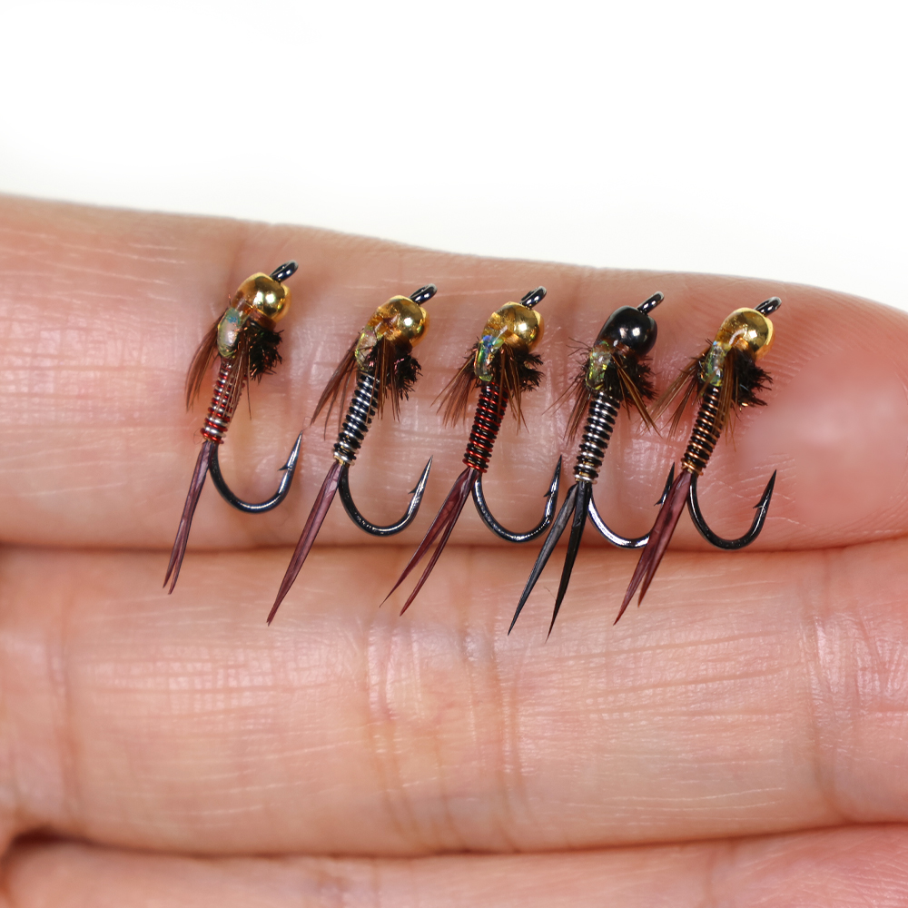 5pcs New Copper John Nymph Fli - Fishing Equipment Europe recension och pris