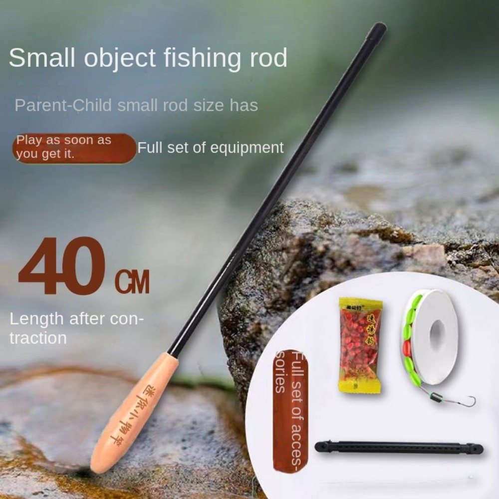 Telescopic Fishing Rod  Glass  - Fishing Equipment Europe recension och pris