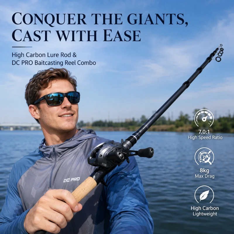 DEUKIO 2.1/2.4m Fishing Rod Re - Fishing Equipment Europe recension och pris
