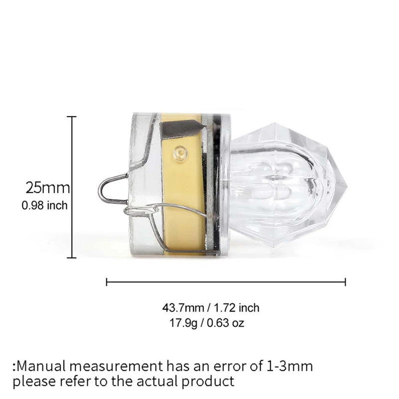1 LED fishing light, underwate - Fishing Equipment In English recension och pris