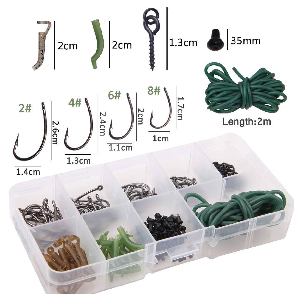 121pcs Carp Fishing Rigs kit C - Fishing Equipment Shop recension och pris