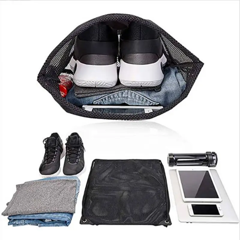 Mesh backpack with rope, quick - Fishing Equipment Bag recension och pris