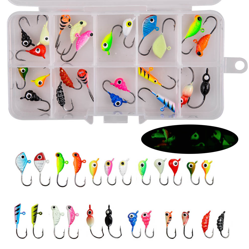24Pcs ice fishing gear Kit Lum - Fishing Equipment Shop recension och pris