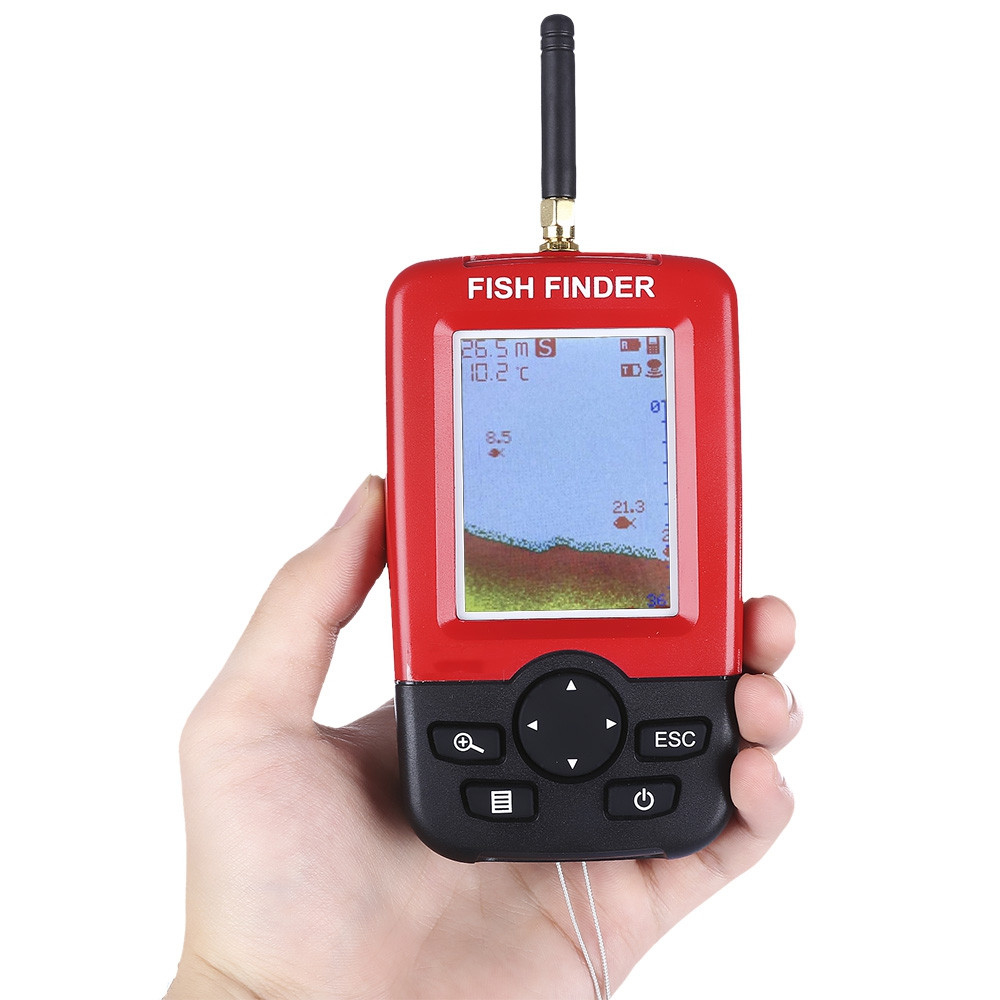 100M Portable Sonar Fish Finde - Fishing Equipment In English recension och pris