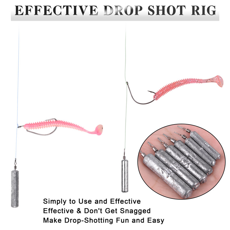 24pcs/lot Drop shot rigs Lead  - Fishing Equipment Shop recension och pris