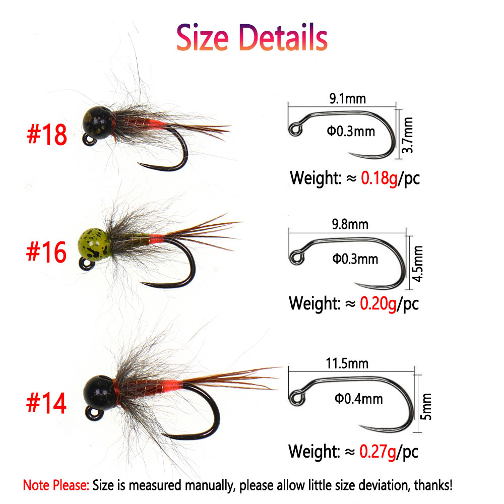 6PCS #14  #16 #18 Fast Sinking - Fishing Equipment Europe recension och pris