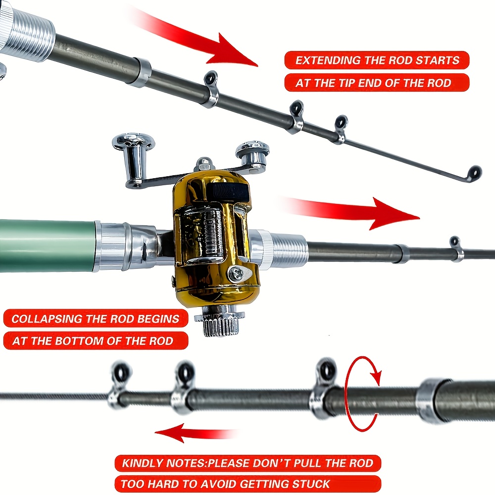 Pocket Ice Fishing Rod & Reel  - Fishing Equipment Europe recension och pris
