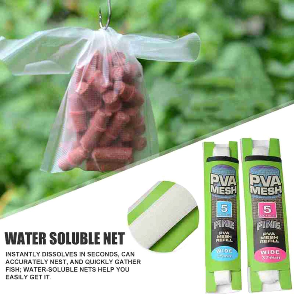 5M/20M Soluble PVA Mesh Refill - Fishing Equipment Bag recension och pris