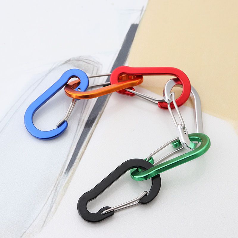 6pcs Carabiner Keychain Key Ch - Fishing Equipment Bag recension och pris