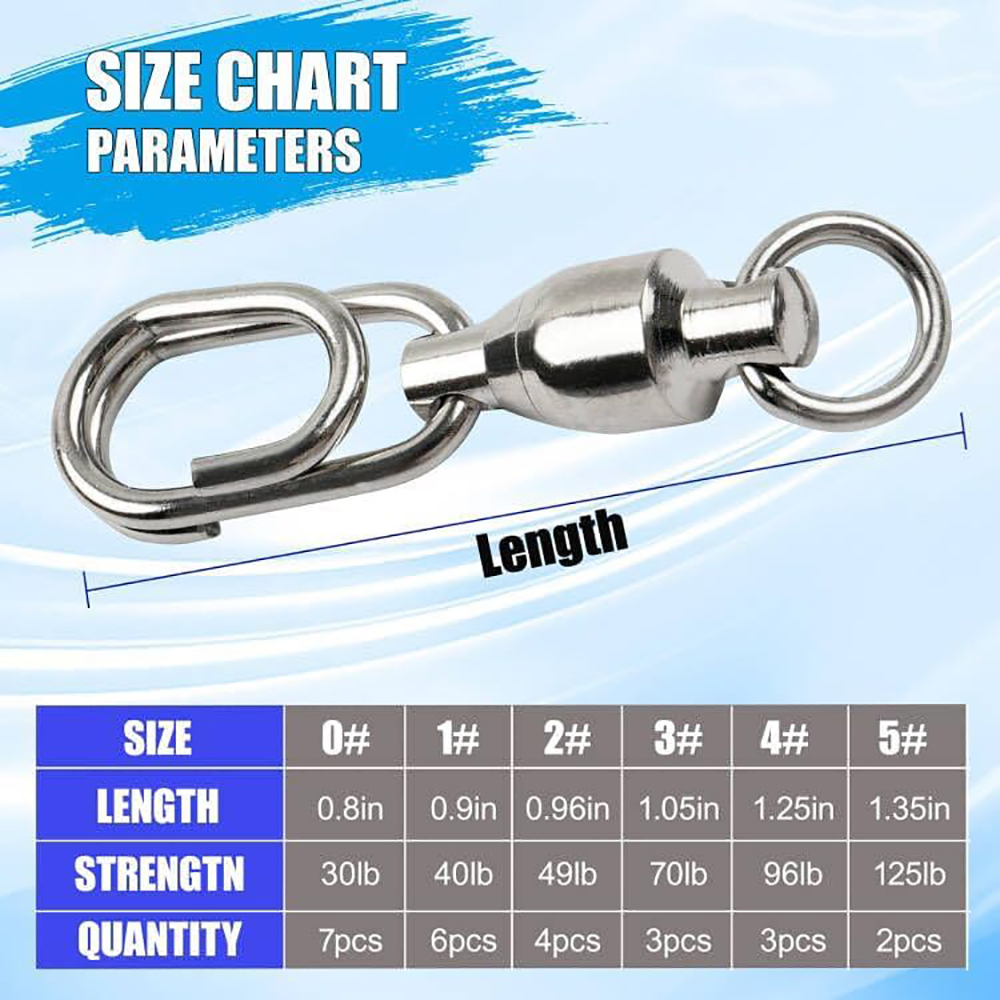 25pcs Ball Bearing Fishing Swi - Fishing Equipment Shop recension och pris