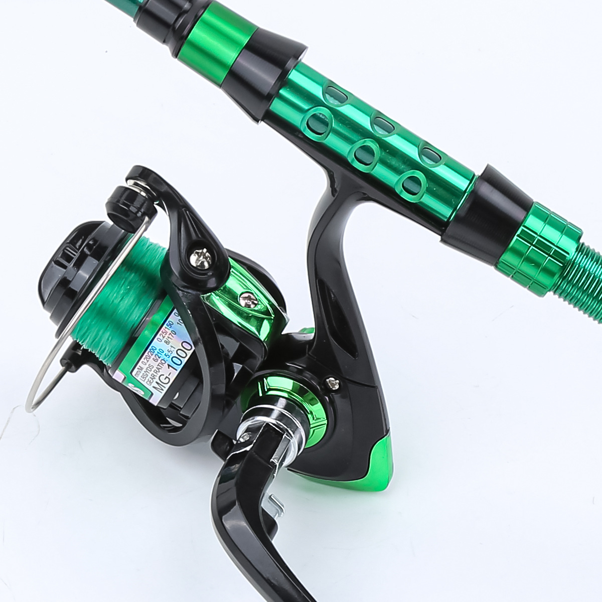 1.8 Meters Green Carbon Fiber  - Fishing Equipment Europe recension och pris
