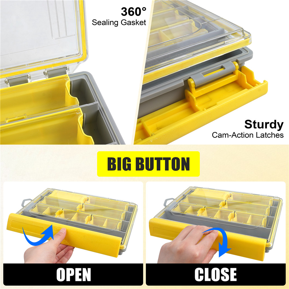 Fishing Tackle box Waterproof  - Fishing Equipment Shop recension och pris