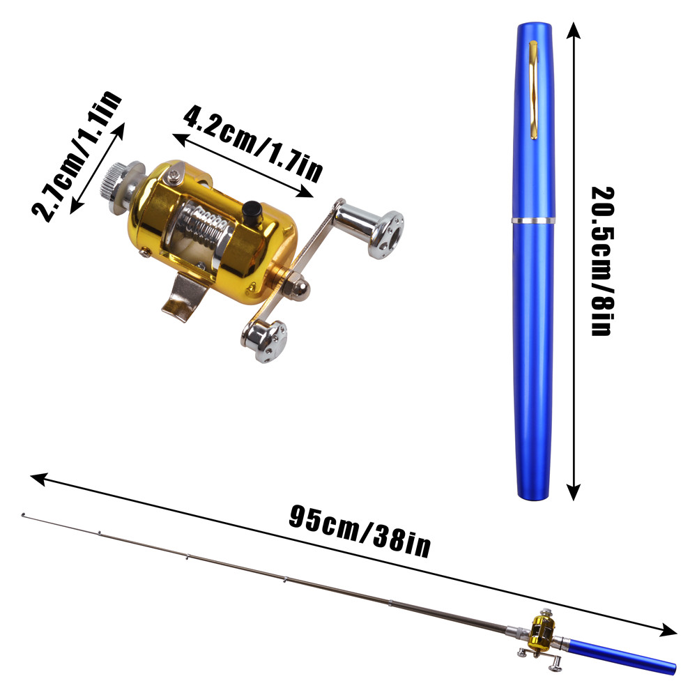 Mini ice fishing rod Combo wit - Fishing Equipment Shop recension och pris