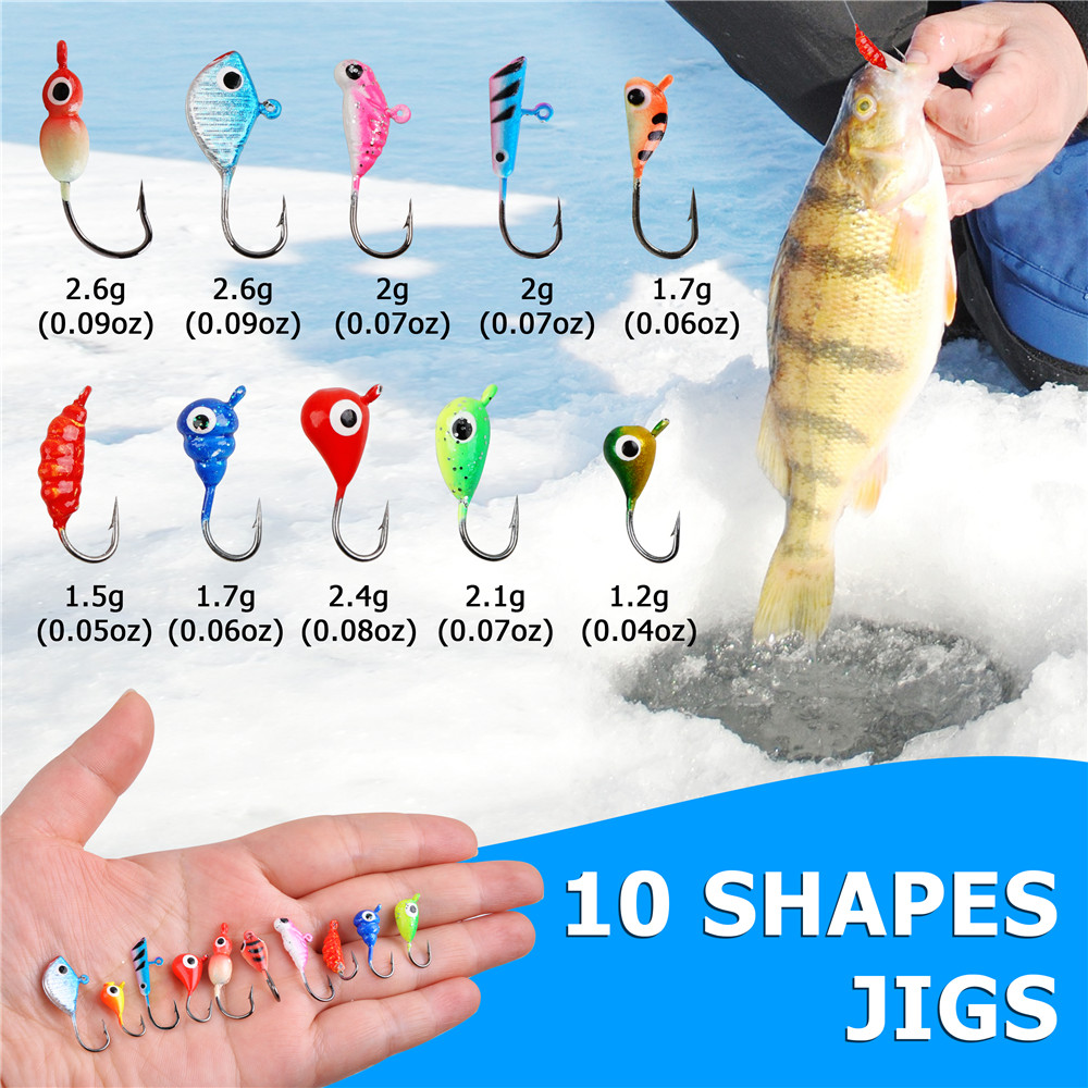 Mini ice fishing rod Combo wit - Fishing Equipment Shop recension och pris