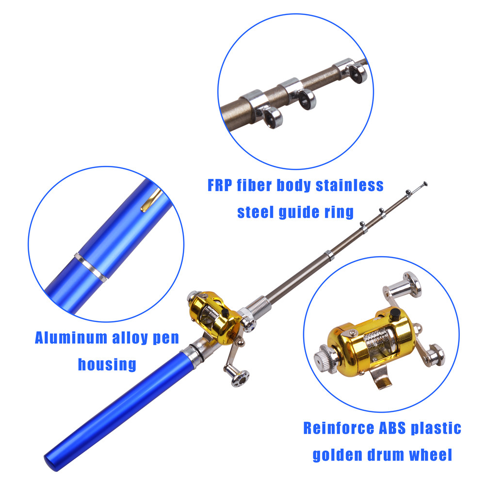 Mini ice fishing rod Combo wit - Fishing Equipment Shop recension och pris