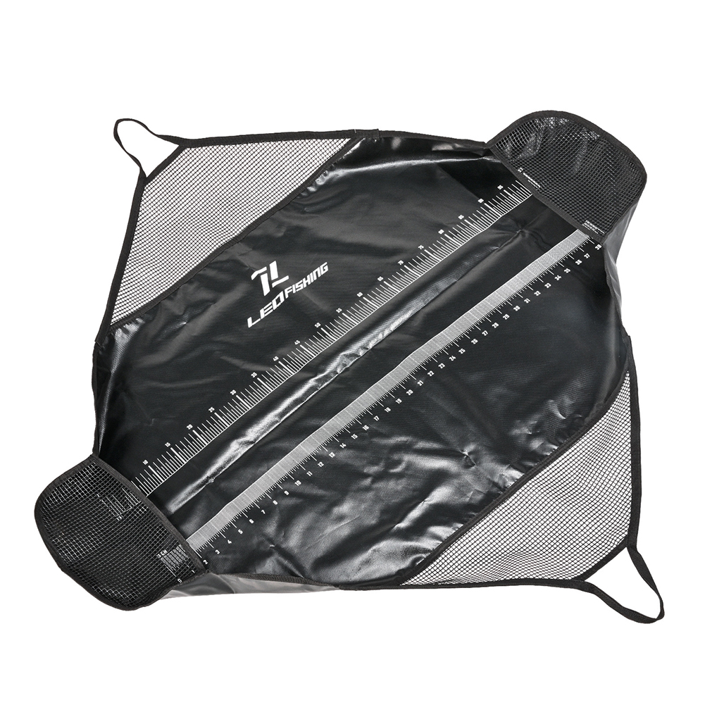Black PVC Fishing Landing Mat  - Fishing Equipment Bag recension och pris